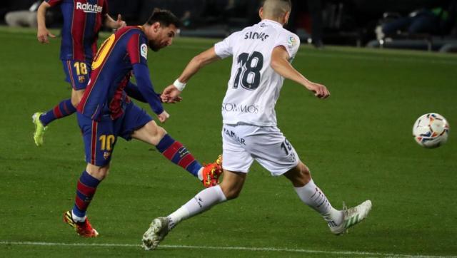 pg电子热门-梅西纪录赛梅开二度，巴萨只差马竞4分